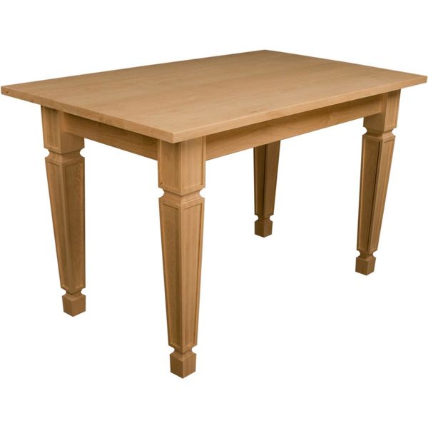 Osborne Wood Products 30 x 30 x 48 Dining Table Kit - Mission Style in Black Walnut PK 50001W
